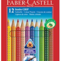 Цветные карандаши Jumbo Grip, набор цветов,  в картонной коробке, 12 шт.