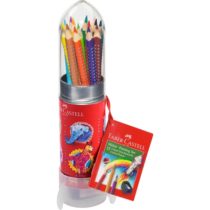 Цветные карандаши Grip, набор цветов, в пласт. тубе «Ракета», 15 шт.